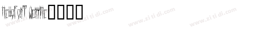 HelloFont WenYiHe字体转换